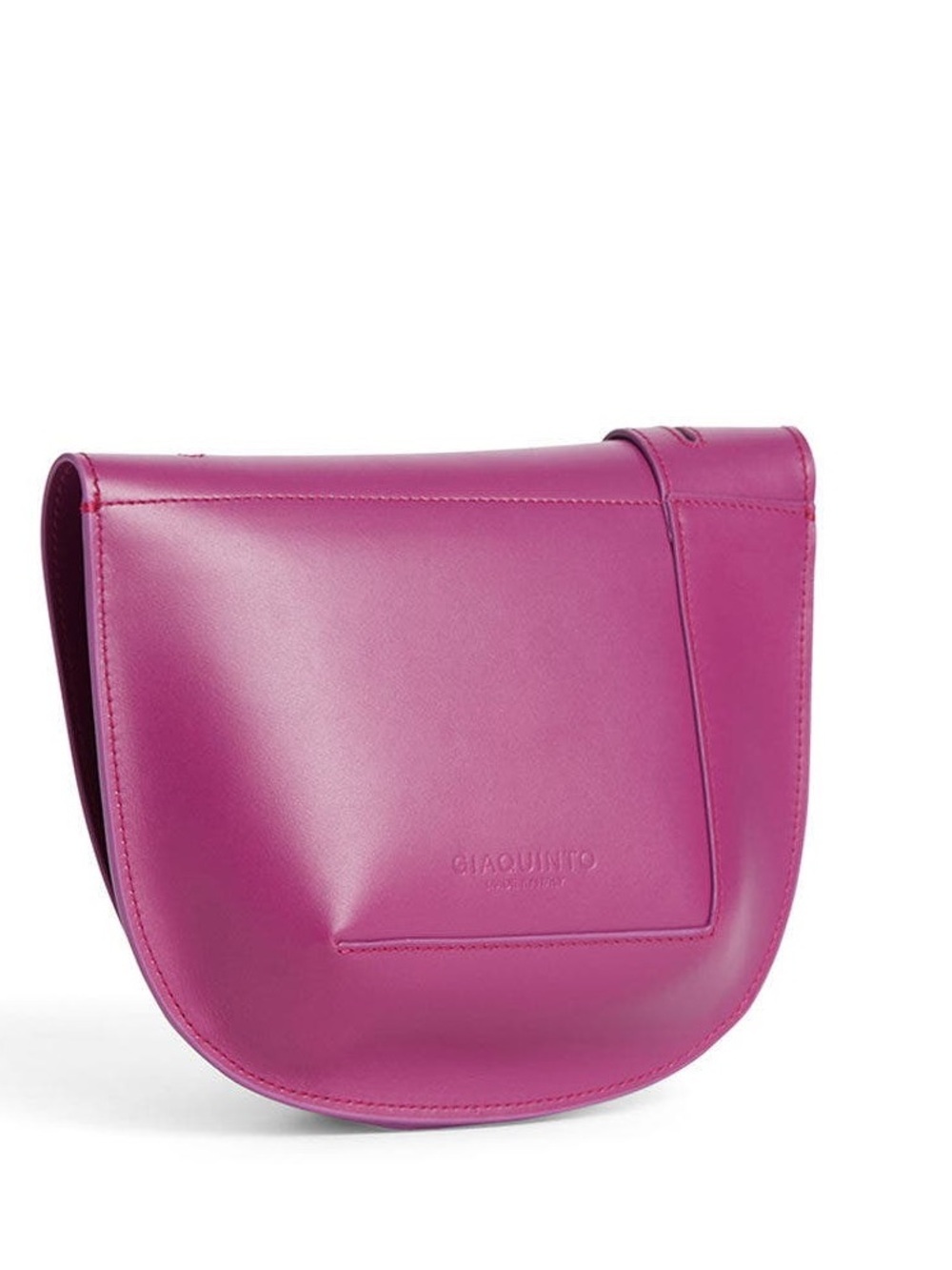 GIAQUINTO Italian Designer Made in Italy Orchidea Candy Purple Crossbody Bag GUC - Picture 2 of 11